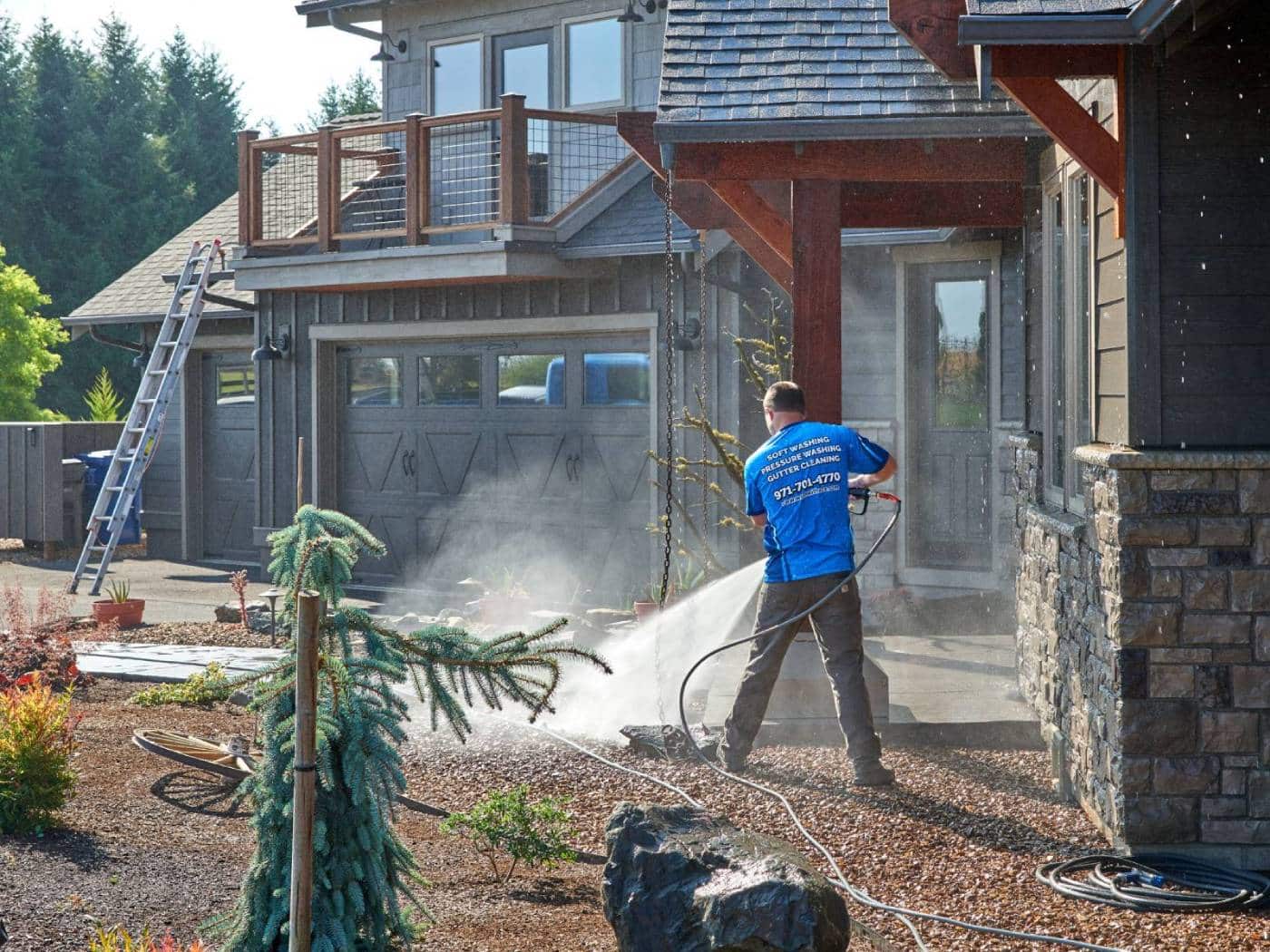 complete exterior cleaning services